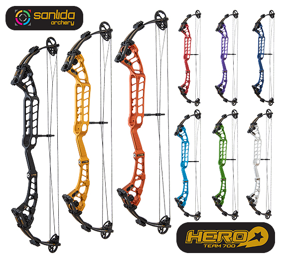 Arc compound cible Hero X10 - Sanlida Archery