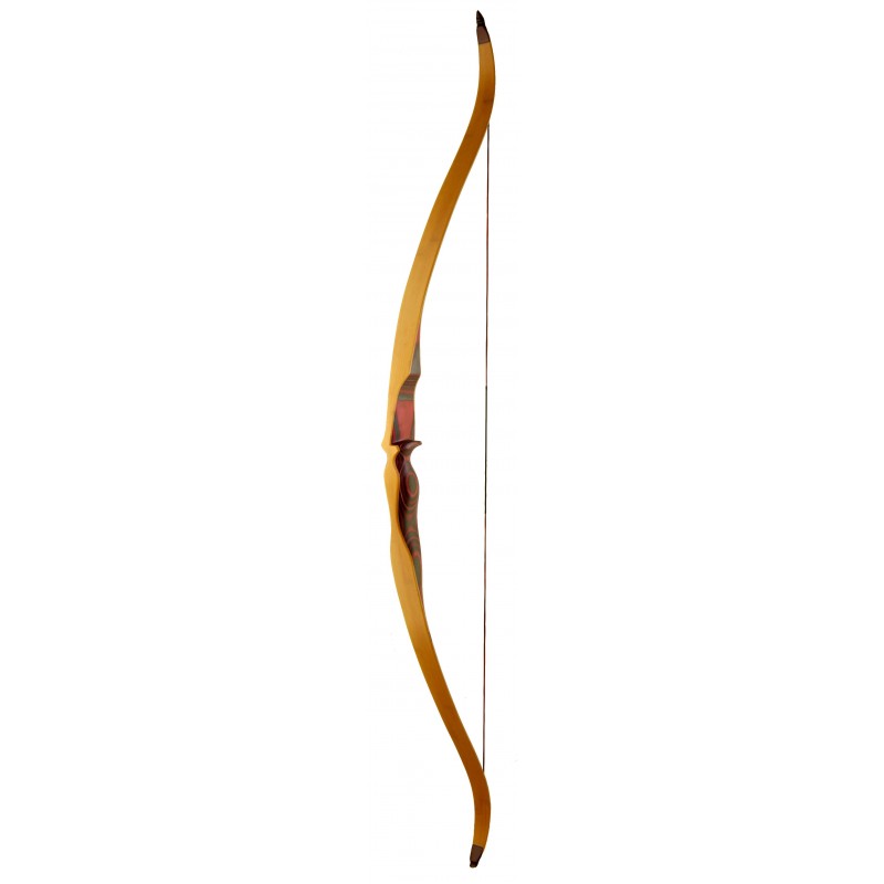 Arc traditionnel recurve monobloc Aquila Bamboo 62" - LPSA Archery