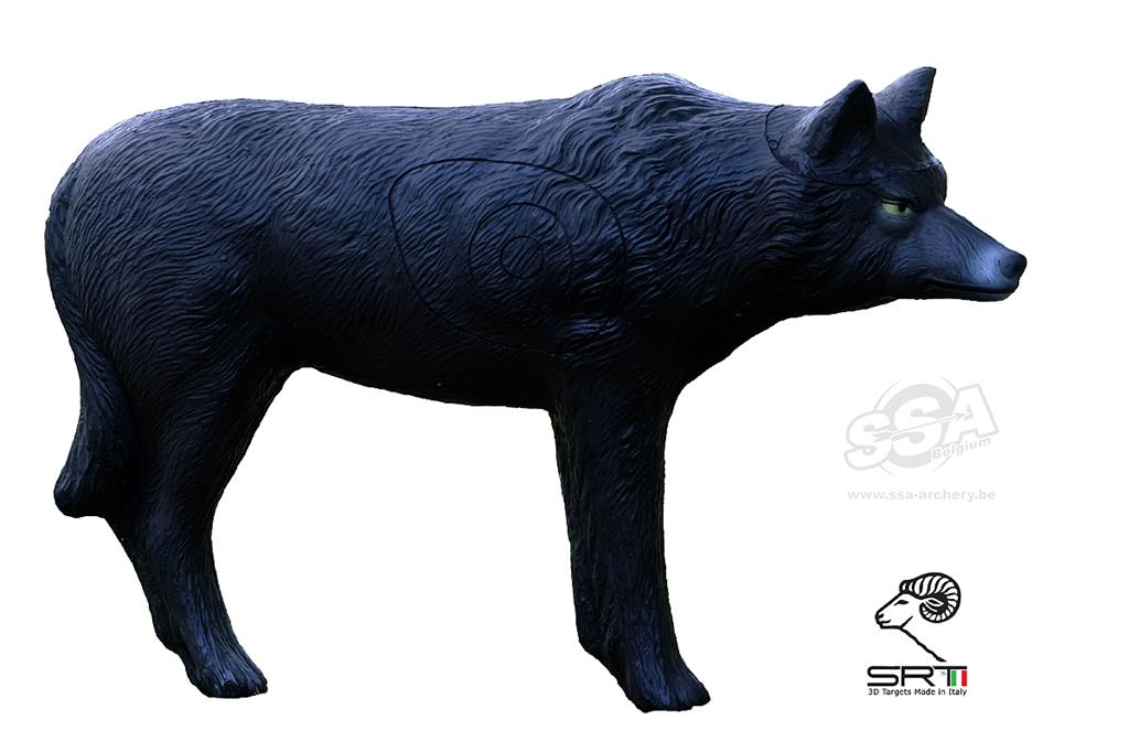 Cible 3D SRT - Loup noir