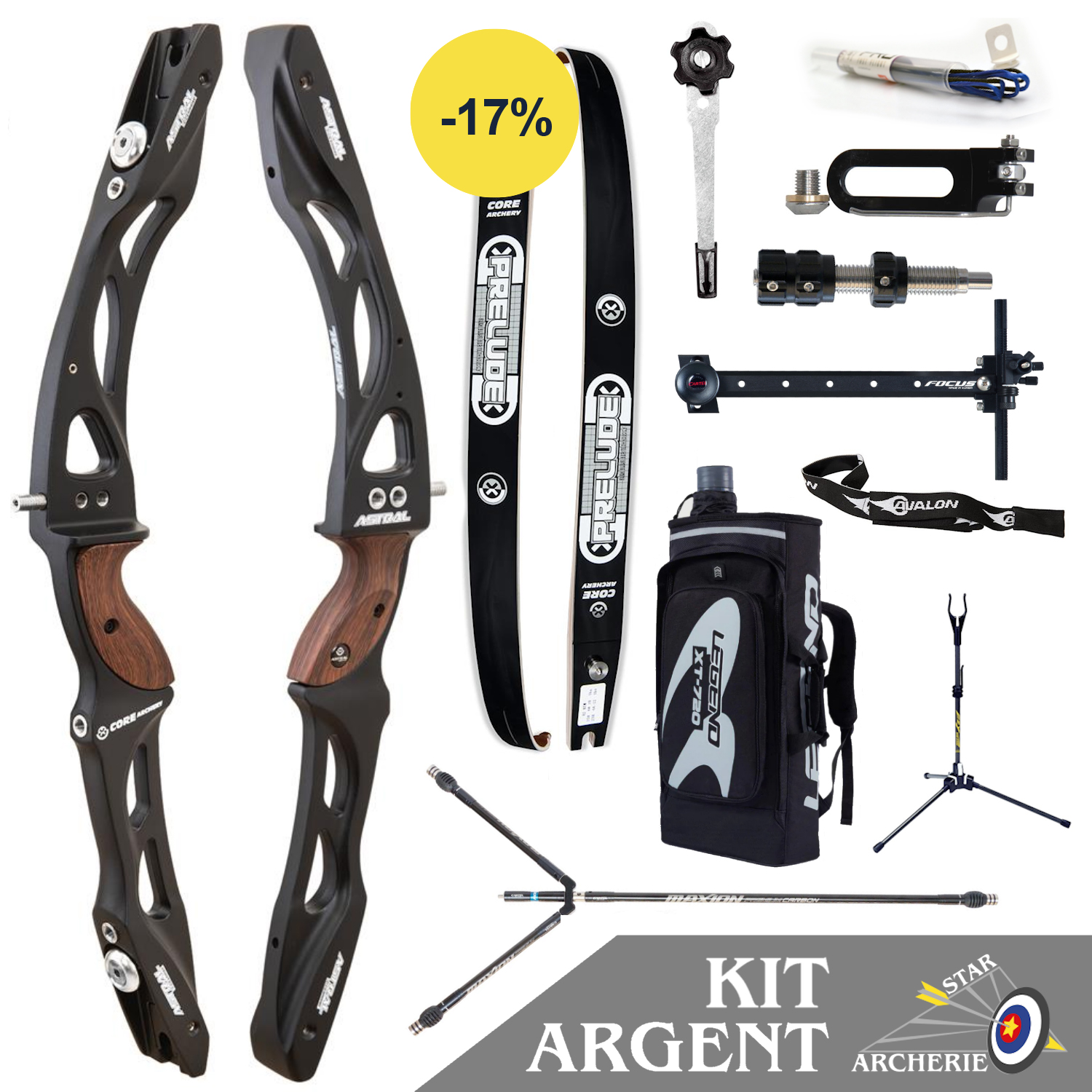 Kit Classique KINETIC Astral 25" - STAR Argent