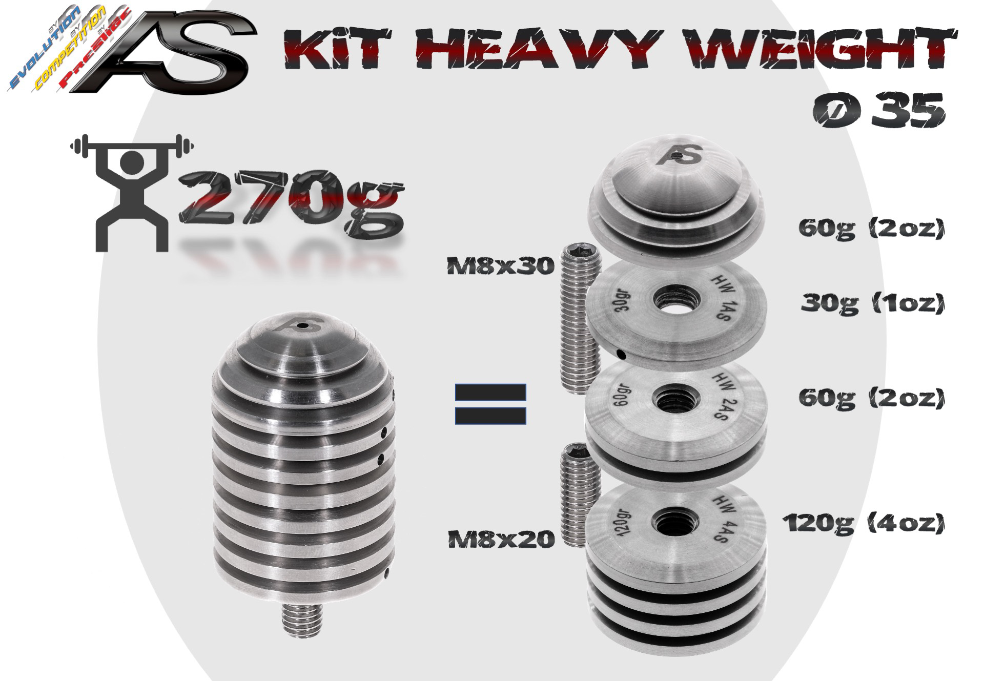 Kit de masse Heavy Weight Arc Système