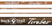 Flèche Timber plumes plastiques - Buck Trail Archery
