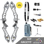 Kit Arc Nu / Barebow  KINETIC Invinso 25" - STAR Argent