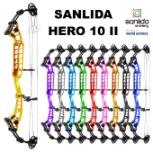 Arc compound cible Hero 10 II 37" - Sanlida Archery