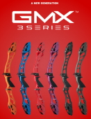 Poignée GMX 3 serie 25" ou 27" - HOYT Archery