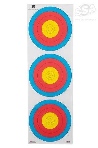 Blason-3-spots-impermeable-60-cm-Decut-Archery-TS23091213