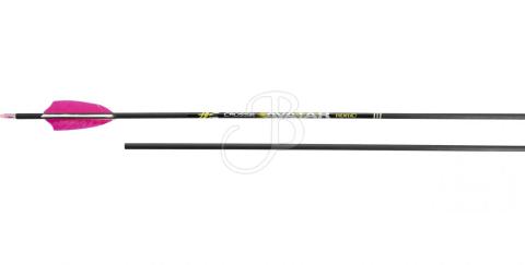 Fleche-carbone-AVATAR-plume-naturel-Cross-X-Archery-TS23090601