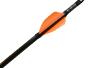 Plumes 40mm spin par 50 - Xs Wings Archery Couleur Plume Xs Wings : Fluo Orange