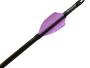 Plumes 40mm spin par 50 - Xs Wings Archery Couleur Plume Xs Wings : Fluo Purple