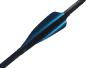Plumes 70mm spin par 50 - Xs Wings Archery Couleur Plume Xs Wings : Metallic Teal
