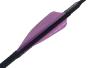 Plumes 70mm spin par 50 - Xs Wings Archery Couleur Plume Xs Wings : Fluo Purple