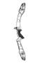 Poignée d'arc de tir classique CNC Argon-X - Fivics Archery Couleur : Argent