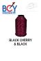 Bobine de fil 8125 1/4# combo BCY Couleur : Black Cherry/Black