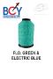 Bobine de fil 8125 1/4# combo BCY Couleur : Fluor Green/Electric Blue