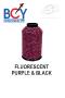 Bobine de fil 8125 1/4# combo BCY Couleur : Fluor Purple/Black