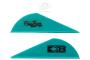 Plumes plastiques Blazer 2 - Bohning Archery Couleur : Turquoise