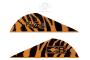Plumes plastiques Blazer 2 - Bohning Archery Couleur : Tigrée orange/noir
