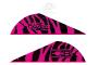 Plumes plastiques Blazer 2 - Bohning Archery Couleur : Tigrée rose/noir