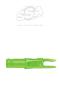 Encoche Super Nock 3D 6.5mm - Easton Archery Couleur : Vert
