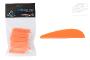 Plumes Plastiques 2 Tyro à l'unité - Avalon Archery Couleur : Orange