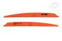 Plumes plastiques Zen 4 - Bohning archery Couleur : Orange