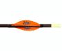 Plumes spin plastiques version Olympic 1.75 - Gas Pro Archery Couleur : Orange
