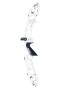 Poignée de tir à l'arc Novana ILF 23 - Kinetic Archery Couleur Kinetic : Glossy Pearl White