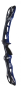 Poignée Classique Wizard Comet 25 - EXE Archery Couleur : Noir/Bleu